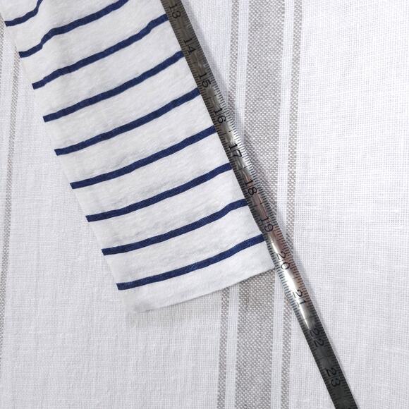 CALYPSO ST BARTH Linen Striped Midi Dress Sz Small Vacation Poolside‎ Resort - Picture 12 of 13